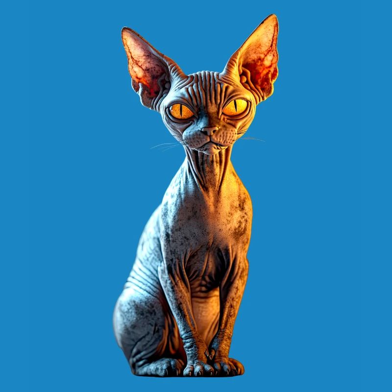 Chat Sphynx Chat Sphynx Chat Canadien Mignon Sphinx