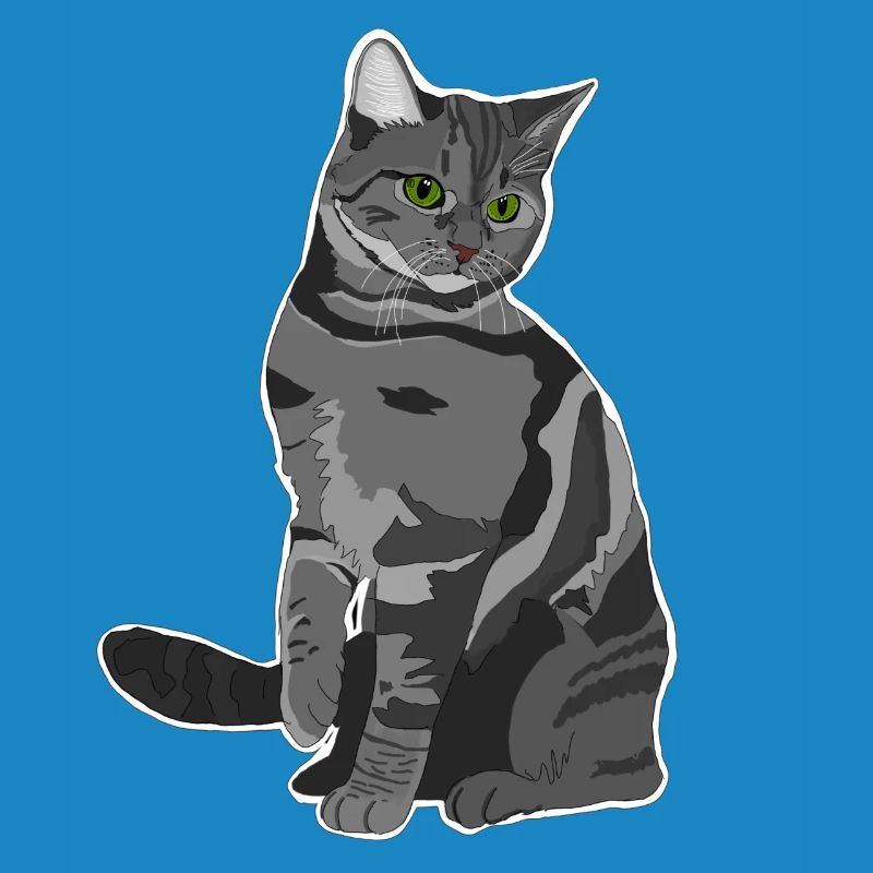 Chat gris