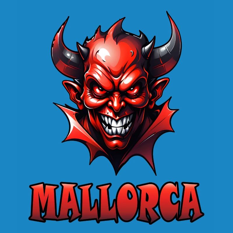 Mallorca with Red Devil