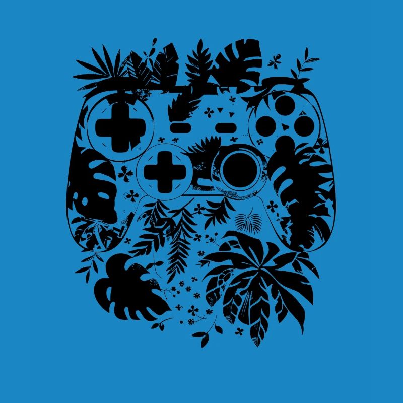 Spiel Controller Comic Stil