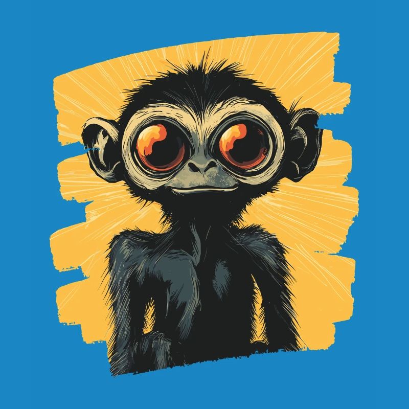 Spider Monkey Retro