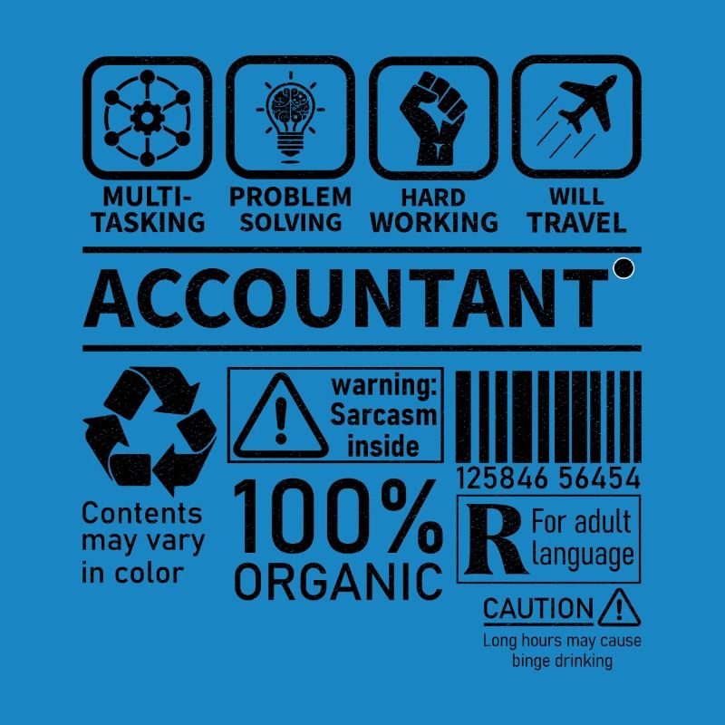 Comptable Multi tâche Résolution de problèmes Travail acharné