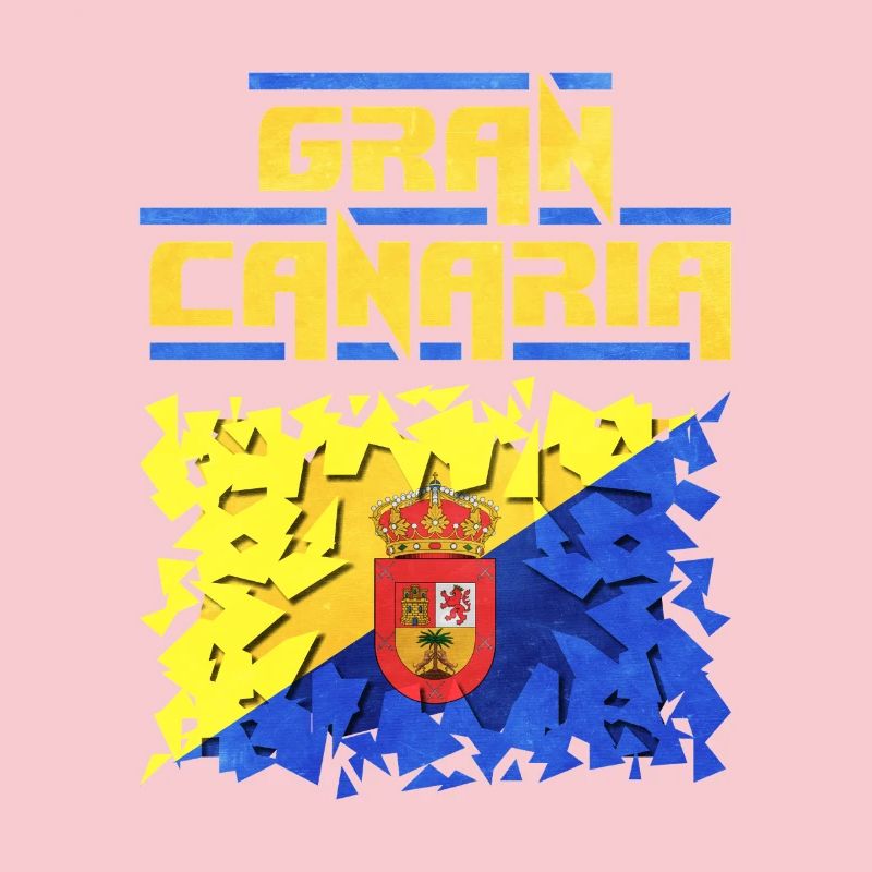 Puzzle de conception du drapeau de Gran Canaria