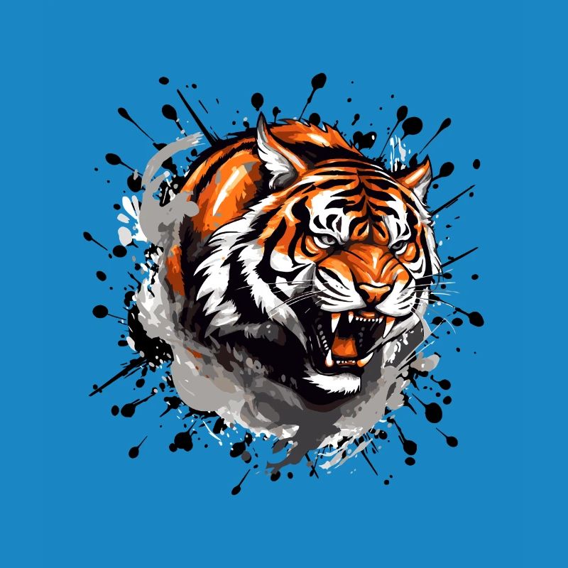 Tiger Powerful