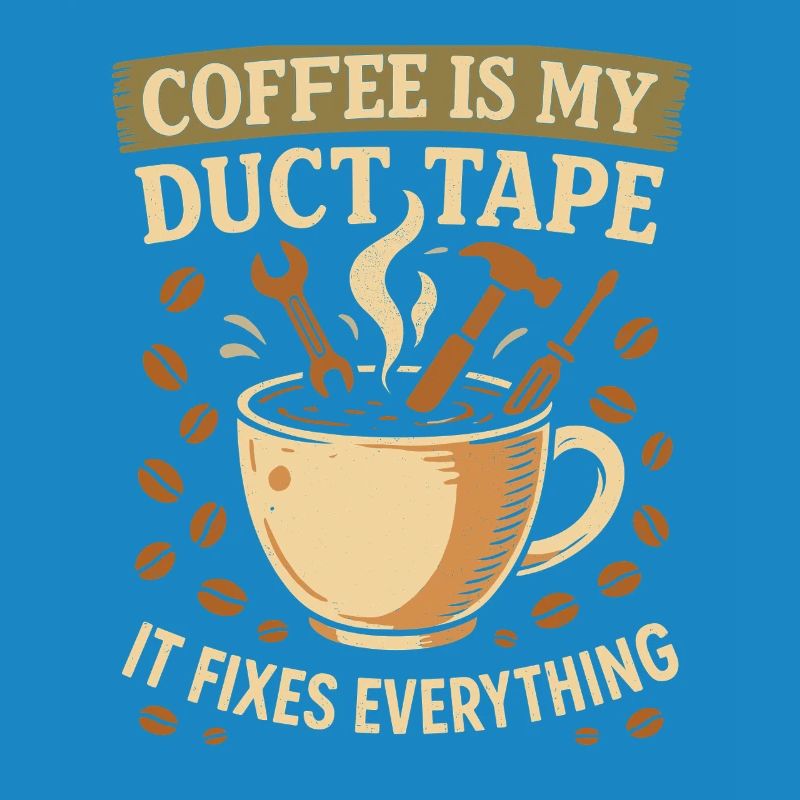 Coffee is my tape that fixes everything