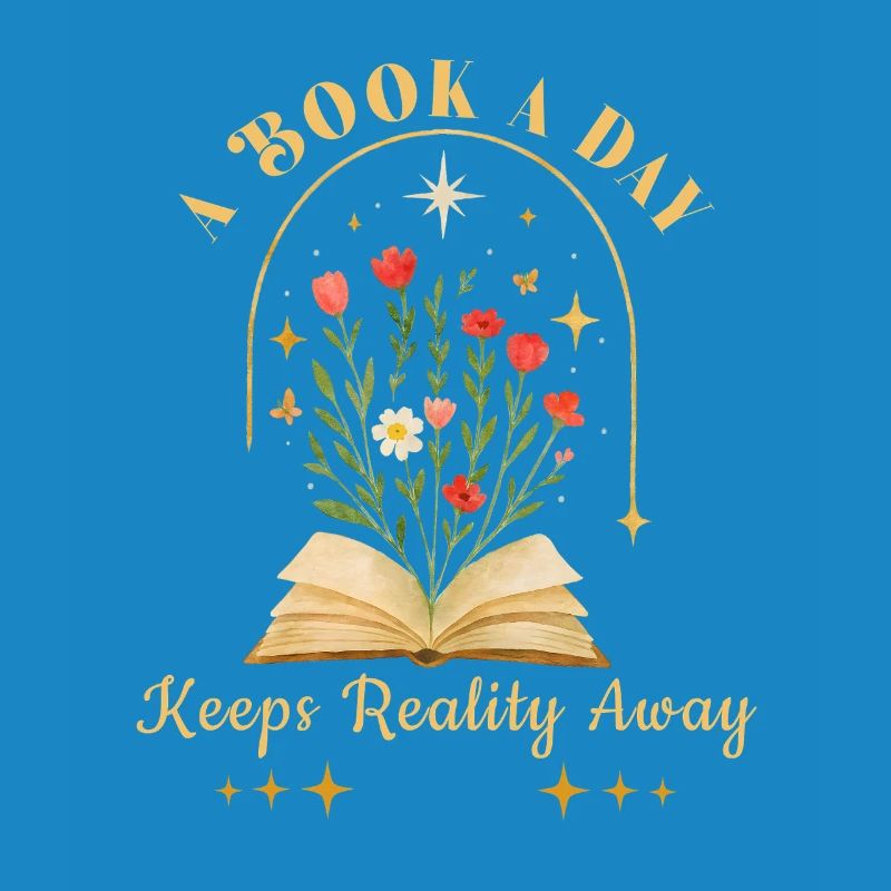 One book a day keeps reality away