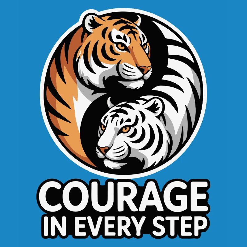 Le courage à chaque pas Tiger