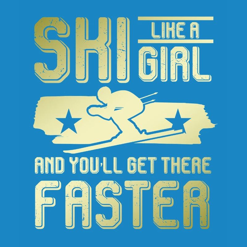 ski mädchen