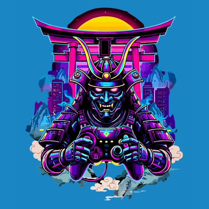 Samurai Mask gaming controller Sythwave gaming