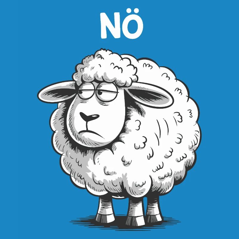 Lower Austria – Grumpy Sheep Humor Design