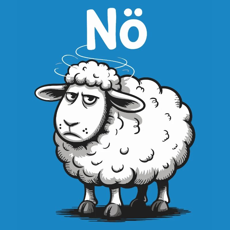 Lower Austria – Grumpy Sheep Humor Design