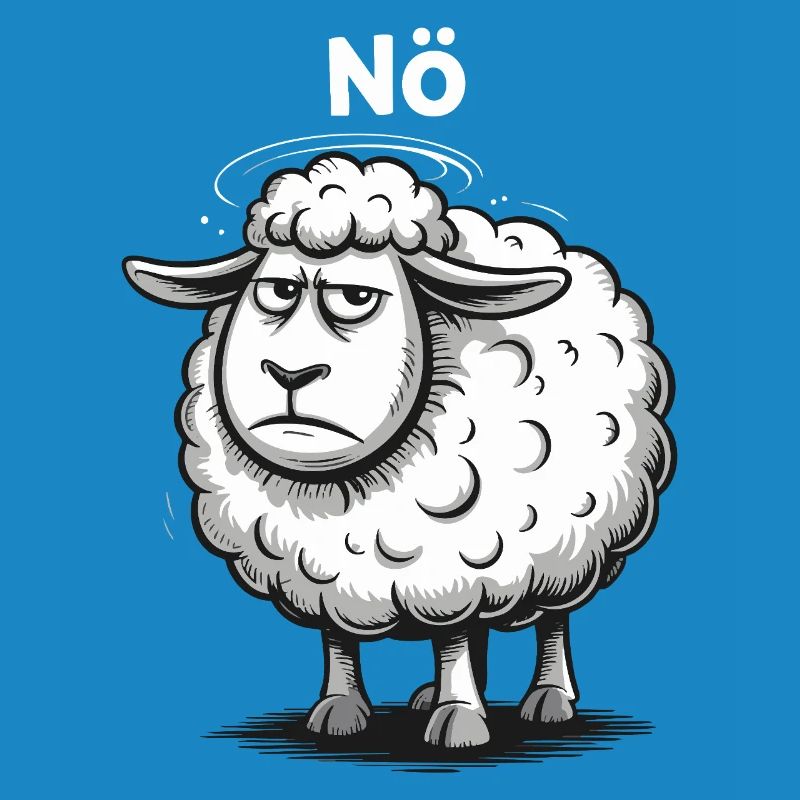 Lower Austria – Grumpy Sheep Humor Design