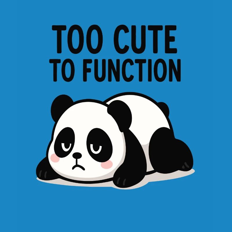 Panda Too Cute To Function