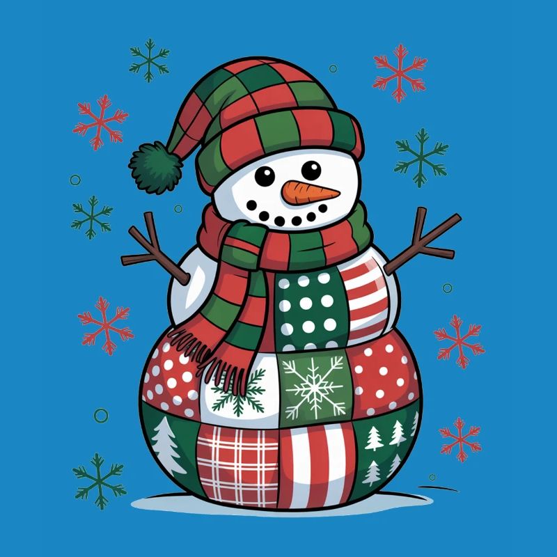 Snowman Patchwork