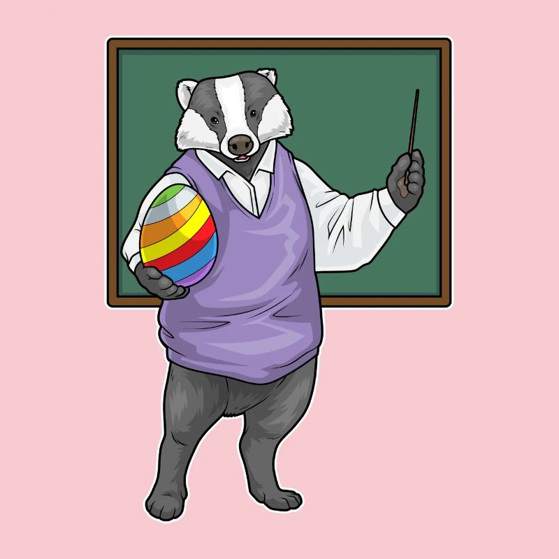 Badger Easter Teacher