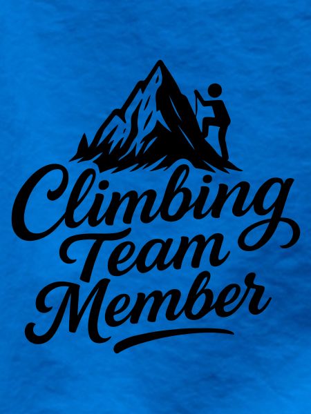 Klettern Berge Team