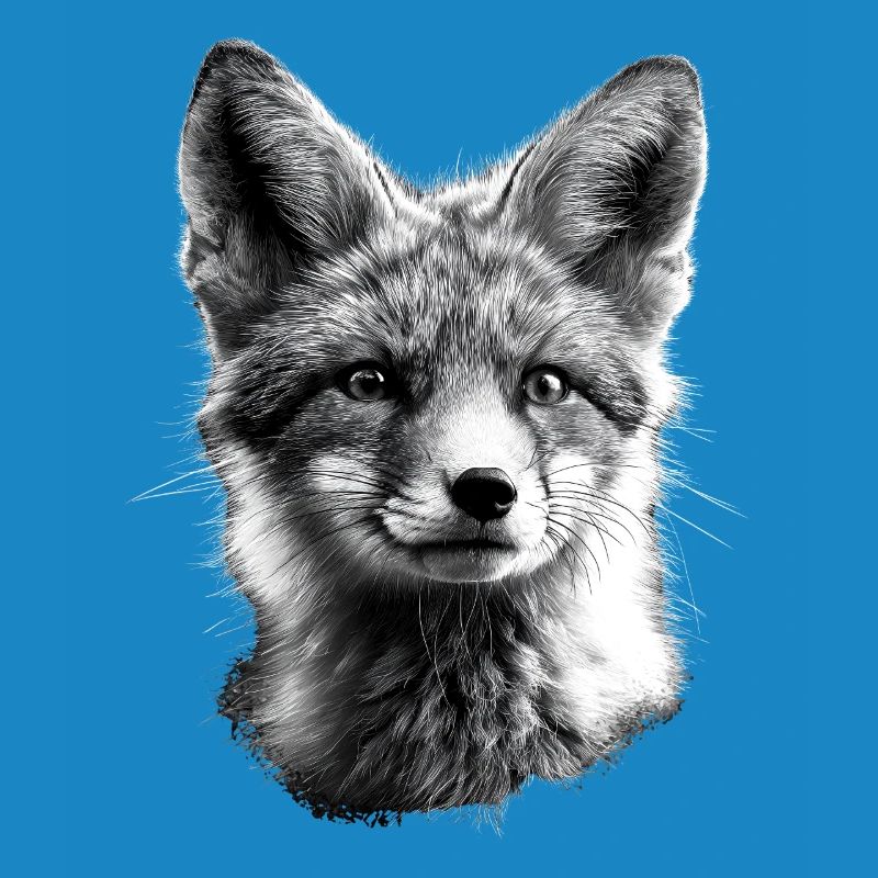 Polarfuchs Schneefuchs Eisfuchs Süßer Weißer Fuchs