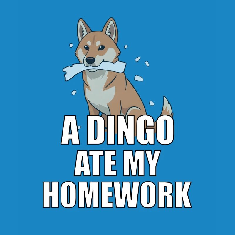 Un dingo a mangé mes devoirs