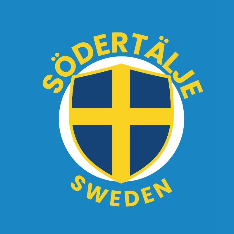 Swedish Shield Flag Logo
