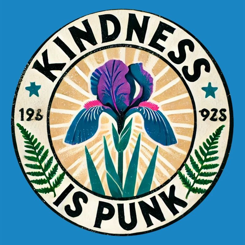 Kindness Is Punk Iris Patch