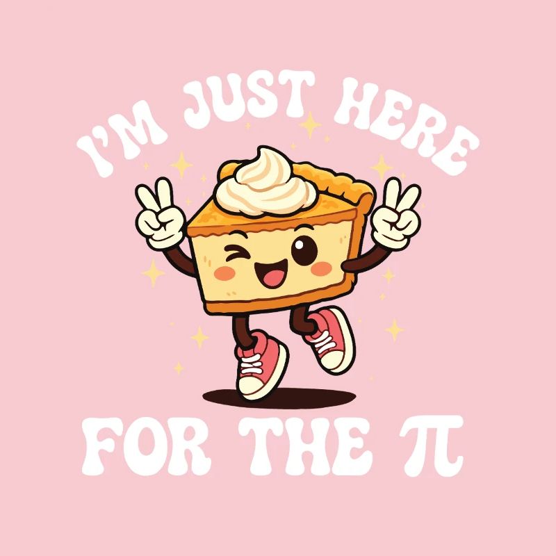 Just Here For The Pi Funny Pi Day Math Meme