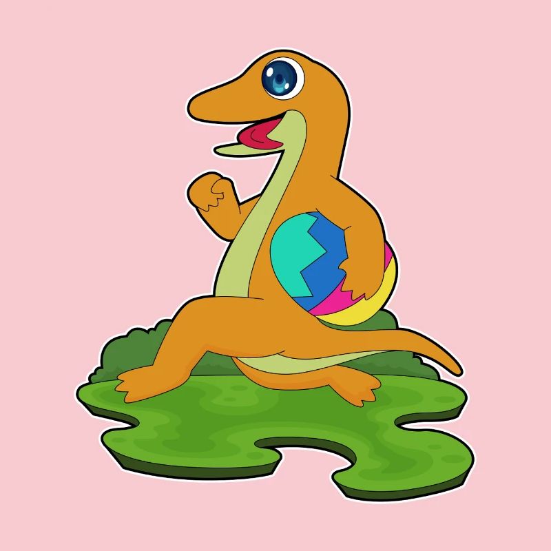 Lizard Easter Easter Egg