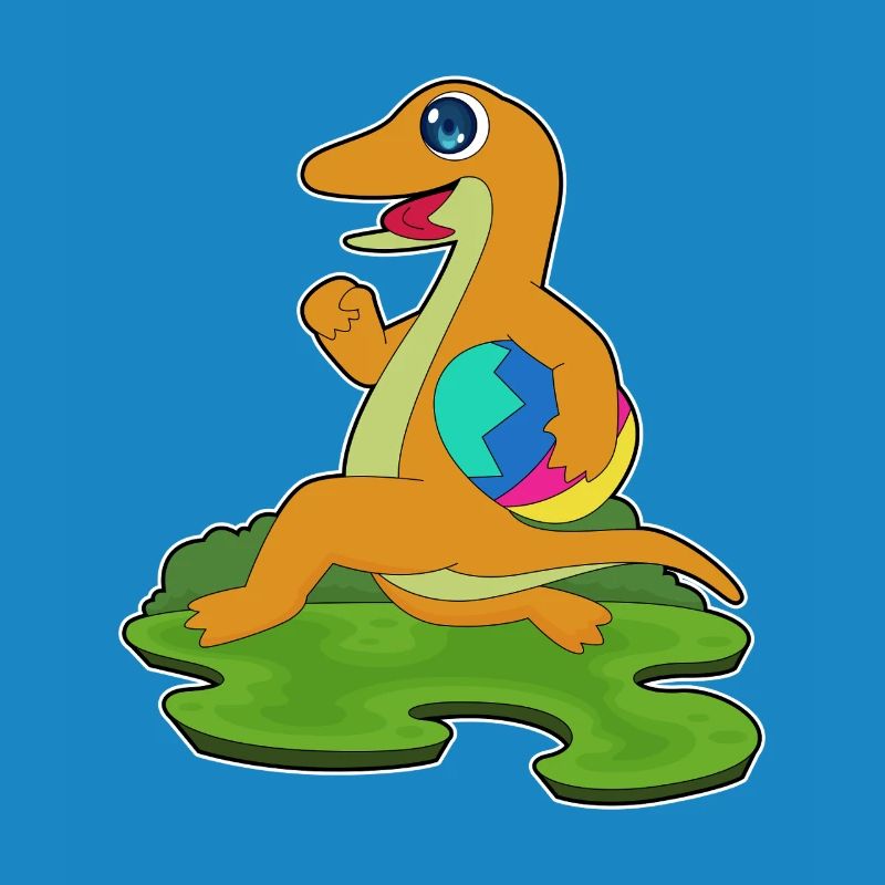 Lizard Easter Easter Egg