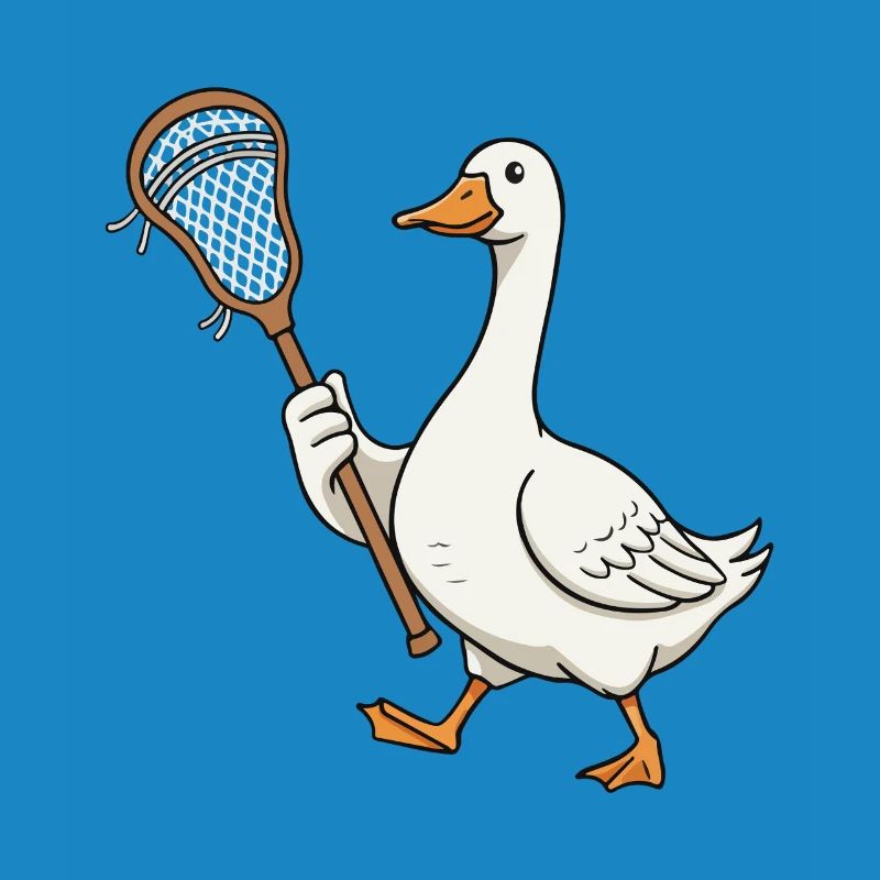 Lacrosse Duck with Net