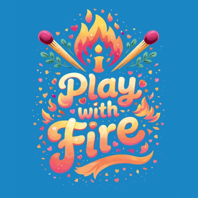 Jouer avec la conception typographique du feu