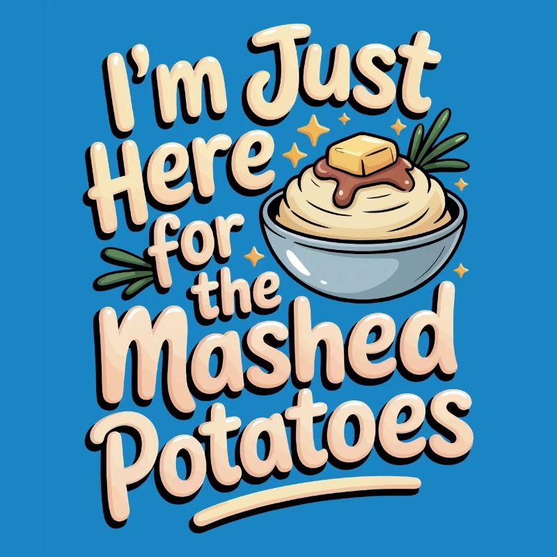 I'm only here for the mashed potatoes