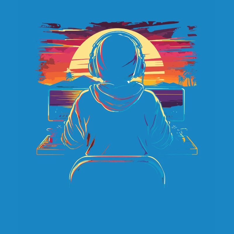 Gamer Synthwave