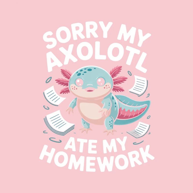 Conception d’excuses de devoirs pour l’axolotl