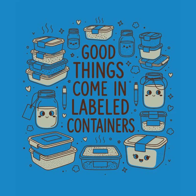 Labeled is better | Meal Prep Orga