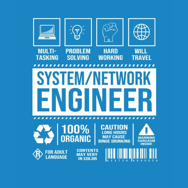 Netzwerk Informatiker Programmierer Admin