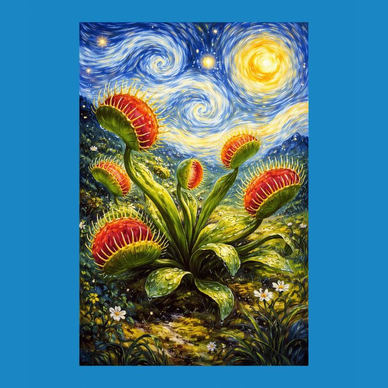 Venus Flytrap Starry Night