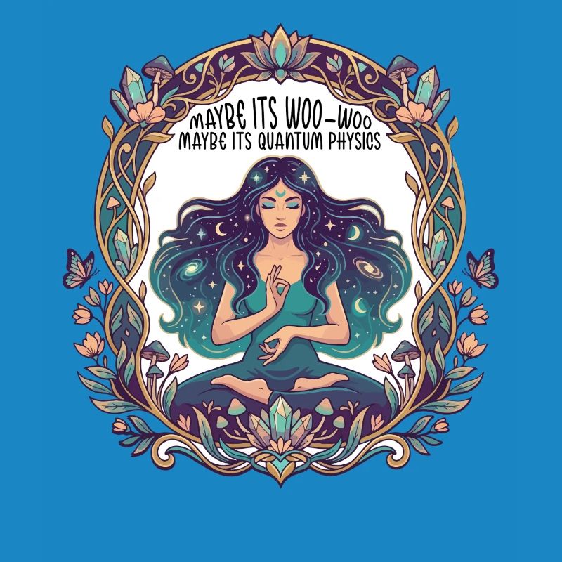 Maybe Its Woo-woo Maybe Its Quantum Physics Woman 
