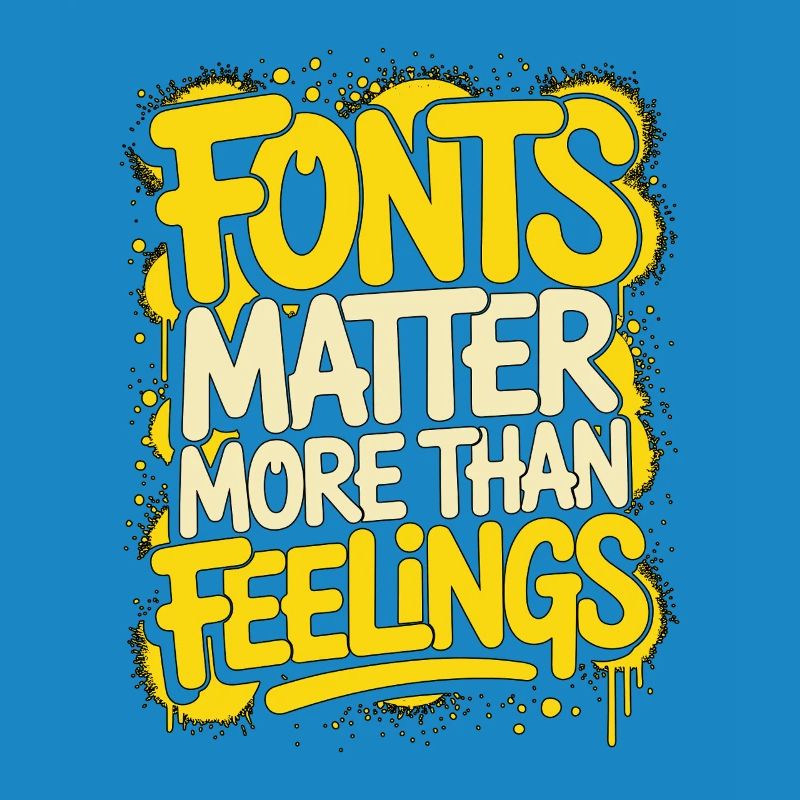 Les polices de designer d’impression comptent plus Graphiste