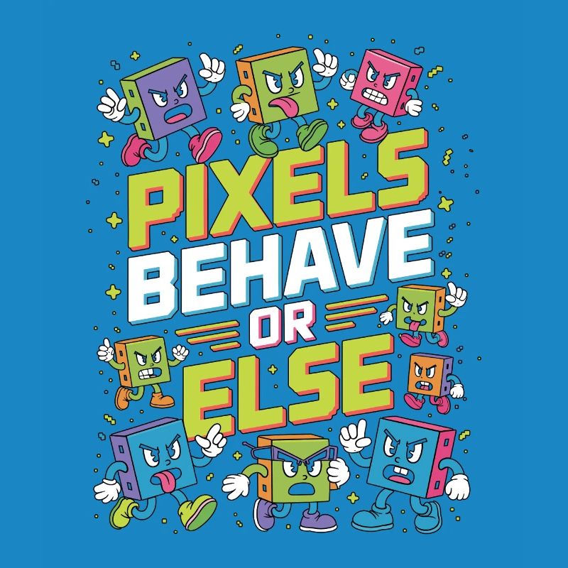 Les pixels du designer d’impression se comportent correctement, sinon le design visuel
