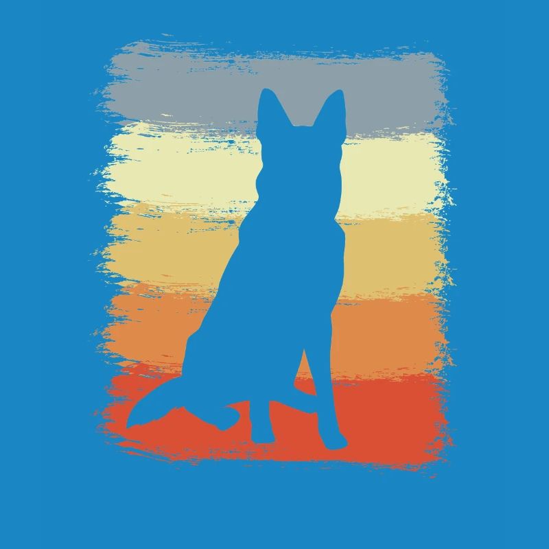 Retro German Shepherd