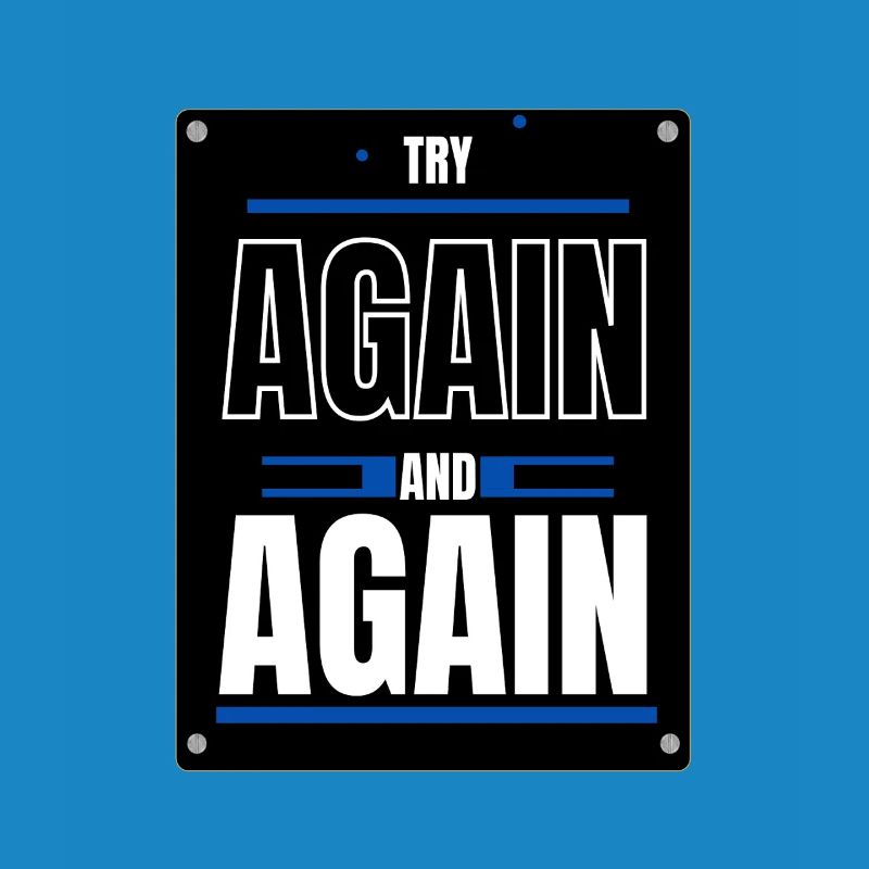 Try again
