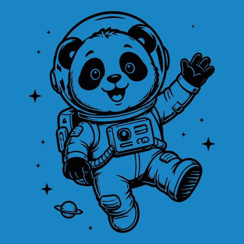 Astronaute Panda : Aventure spatiale