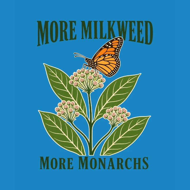 Plus d’asclépiades Plus de monarques Jardin des pollinisateurs