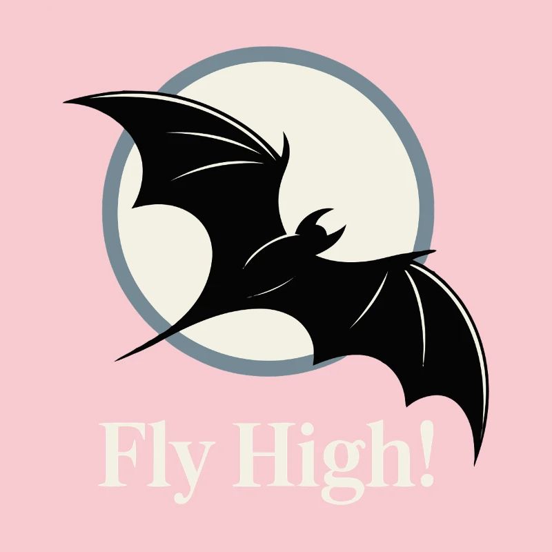 Moonlit Bat Flight Tee