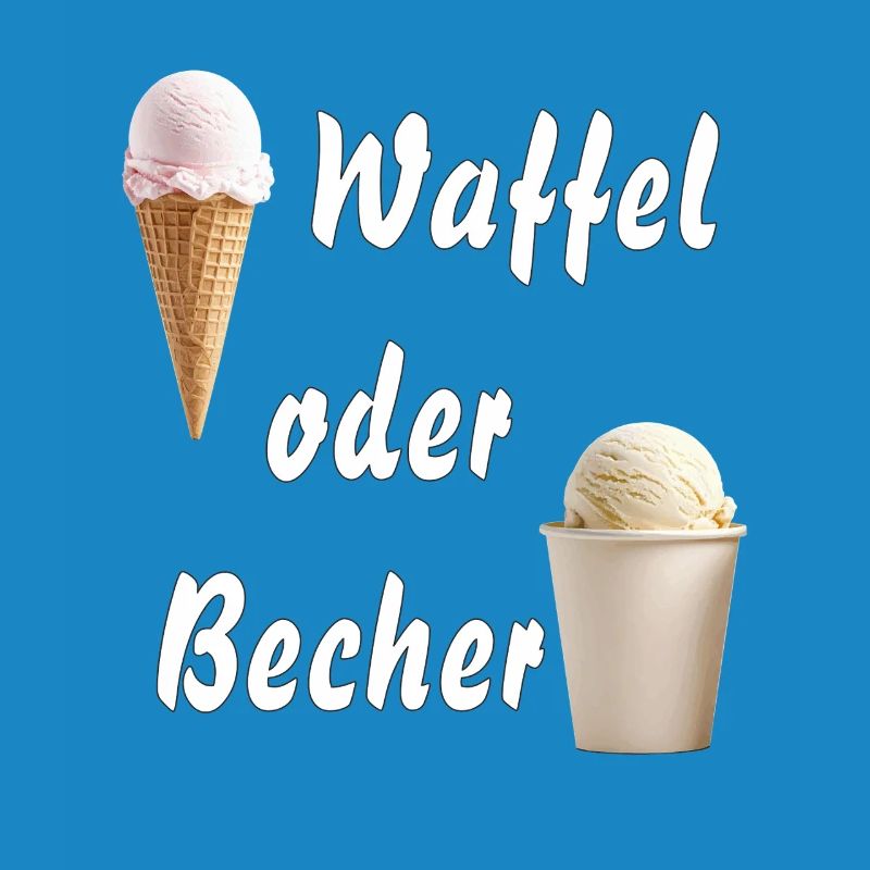 EIS WAFFEL ODER BECHER
