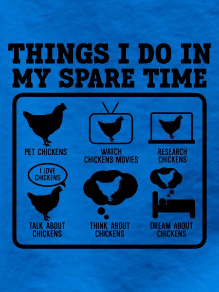 Huhn Humor Freizeit