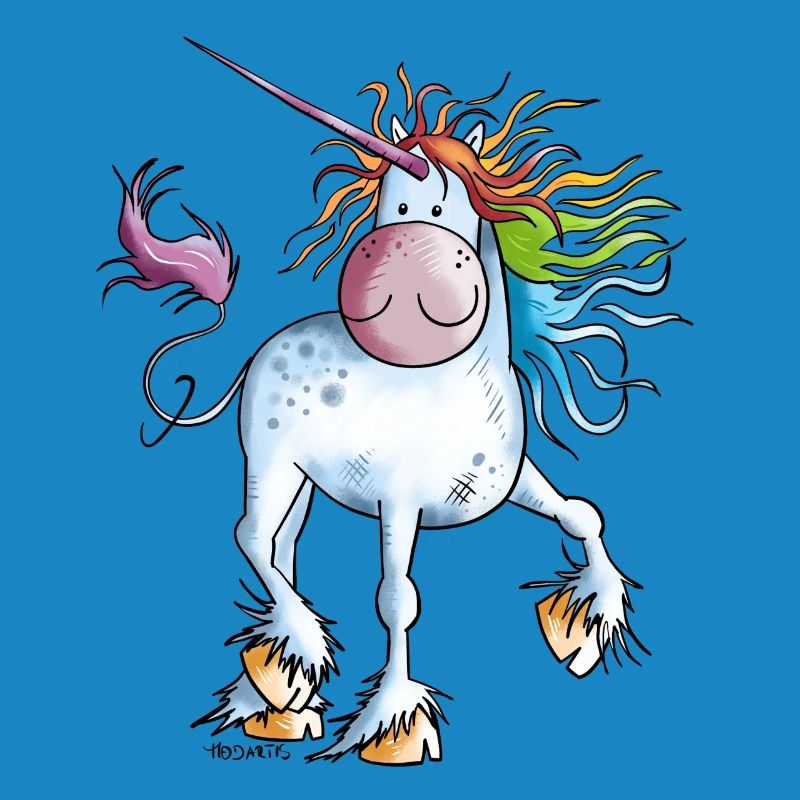 Regenbogen Einhorn