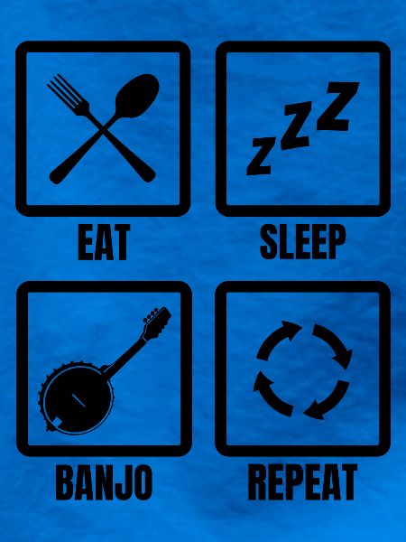 Banjospieler Zeitplan