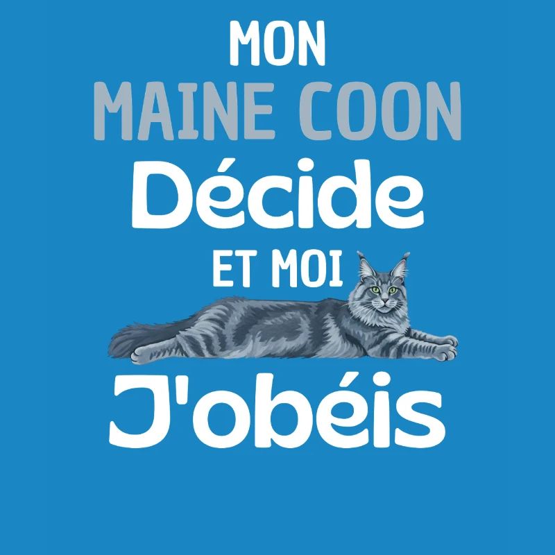 Maine Coon Commande Tu Obéis