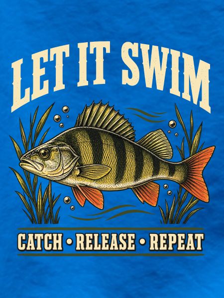 Barschangeln Catch and Release Shirt