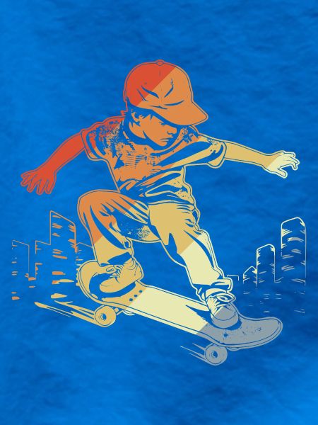 Skateboard Kind Retro